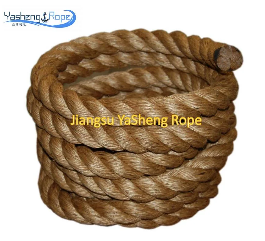 18 mm Twisted Manila Rope Sisal Manila Hemp Rope