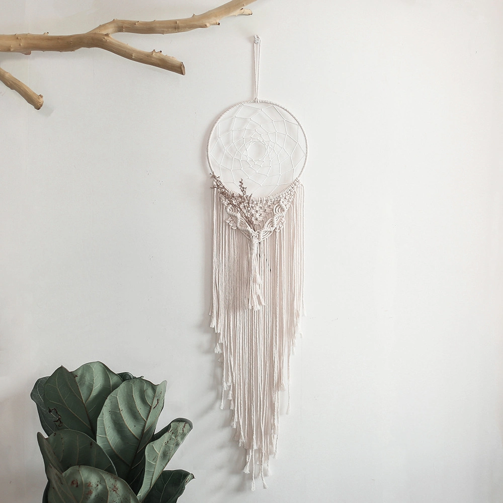 Wholesale Bohemian Large Dreamcatcher Light Feather Decoration Dream Catcher Pendant