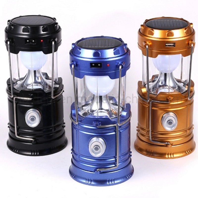 Portable Lights LED Camping Lantern Outdoor Hanging Lamp USB Rechargeable