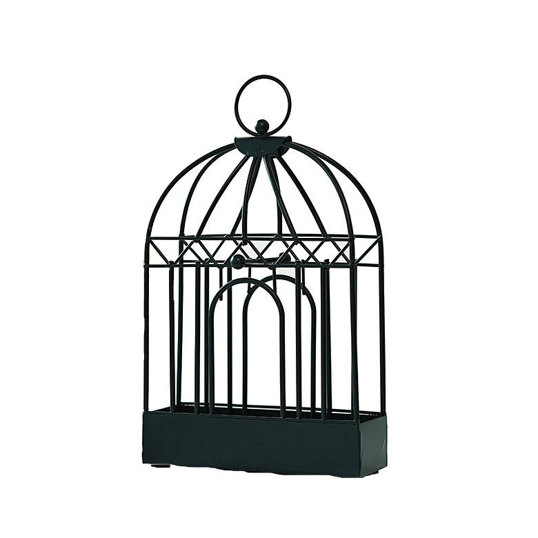 Metal Pendant Lamp Bird Cage Ceiling Light Bedroom Chandelier Living Room Lighting Fixtures for Wall Decoration