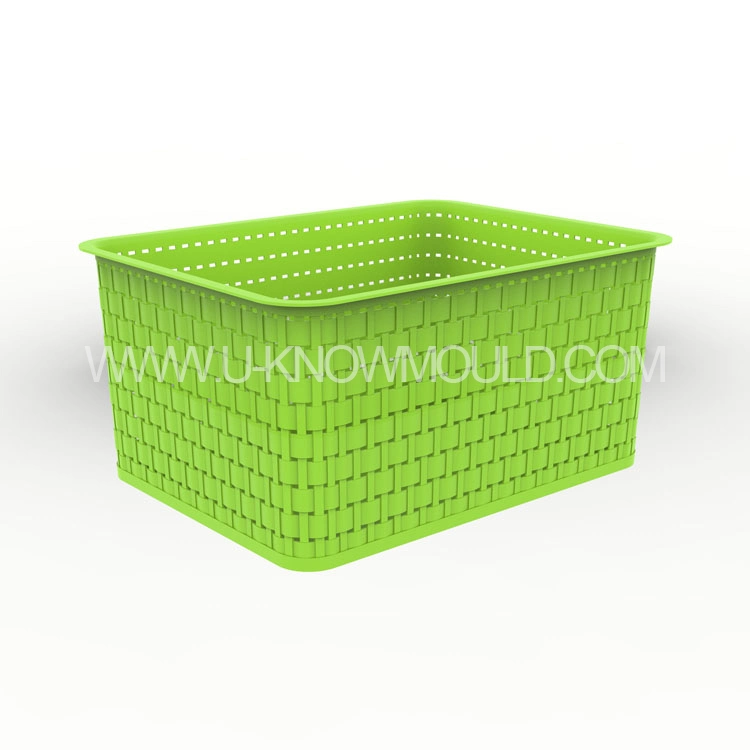 Plastic Square Rattan Storage Box Mold Basket Mould