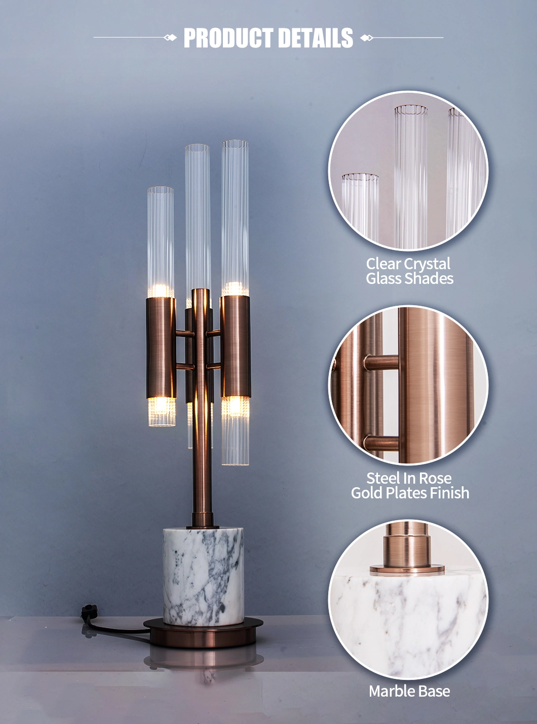 New Best Selling Hotel Lighting Creative Metal Lampshade Table Lamp for Home Decoration Lamp