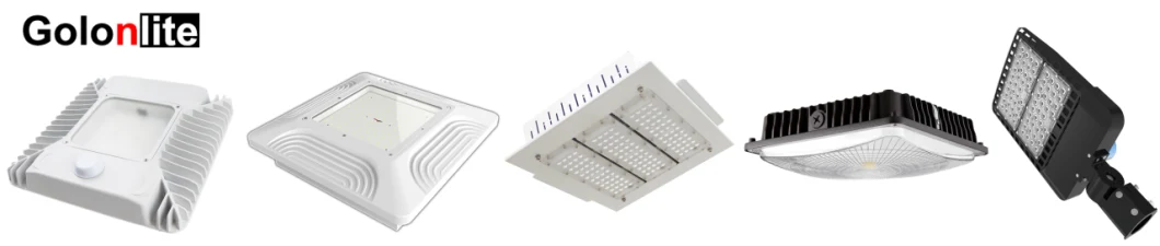 Recessed Ceiling Mounting 40W-150W LED Canopy Light Fixtures