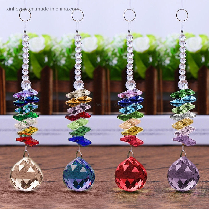 Crystal Heart Prisms Pendants & Chandelier Suncatchers Prisms Hanging Ornament Prisms Rainbow Crystal Pendants