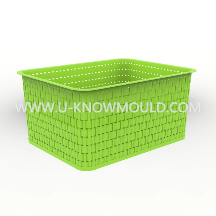 Plastic Injection Mould Rattan Basket Mold