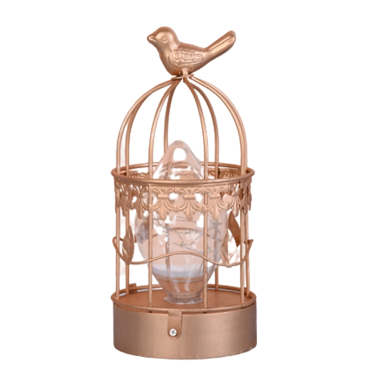 Metal Pendant Lamp Bird Cage Ceiling Light Bedroom Chandelier Living Room Lighting Fixtures for Wall Decoration