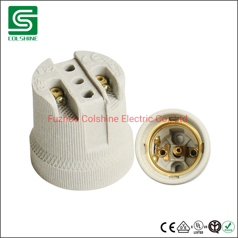 Porcelain Lampholder E27 Ceramic Lamp Socket Ceramic Lamp Base