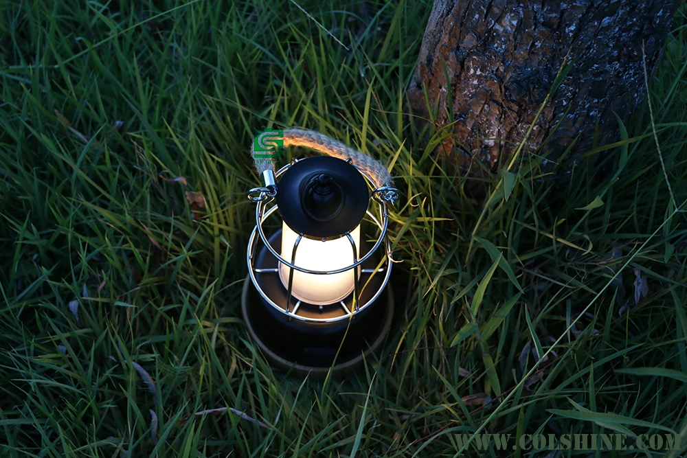 Outdoor Tent Light Camping Bamboo Lamp