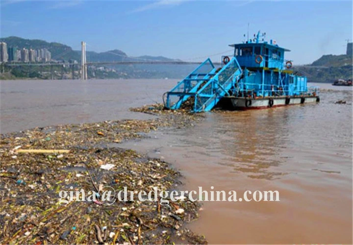 High Efficiency Water Hyacinth Harvester for Cleaning Water