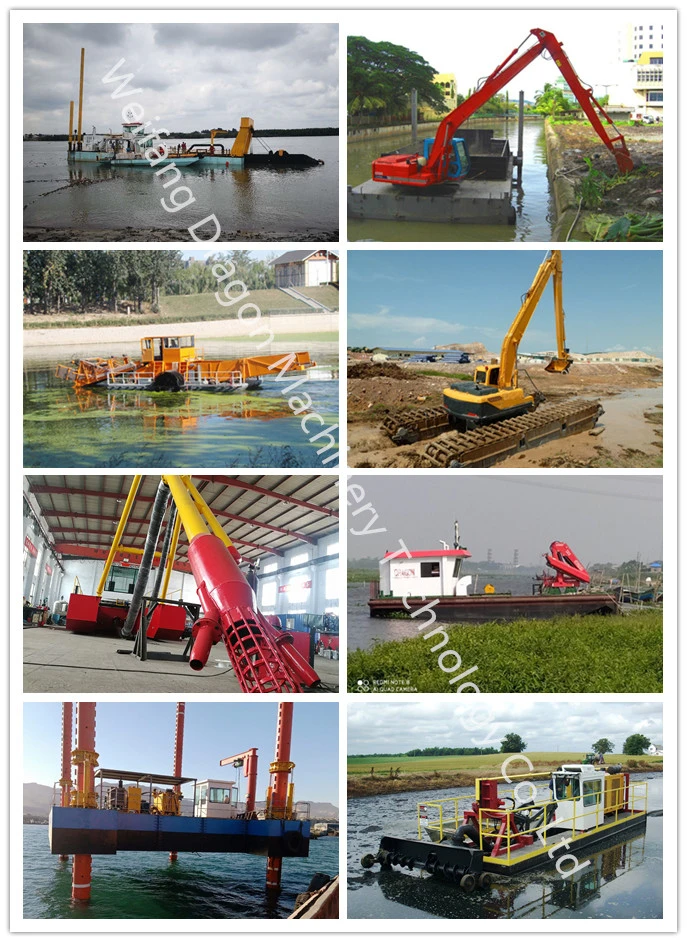 Rubbish Salvage Boat Trash Skimmer Hunter Amphibious Weed Harvester Reed Harvester Water Hyacinth Crushing Ship Water Hyacinth Harvester