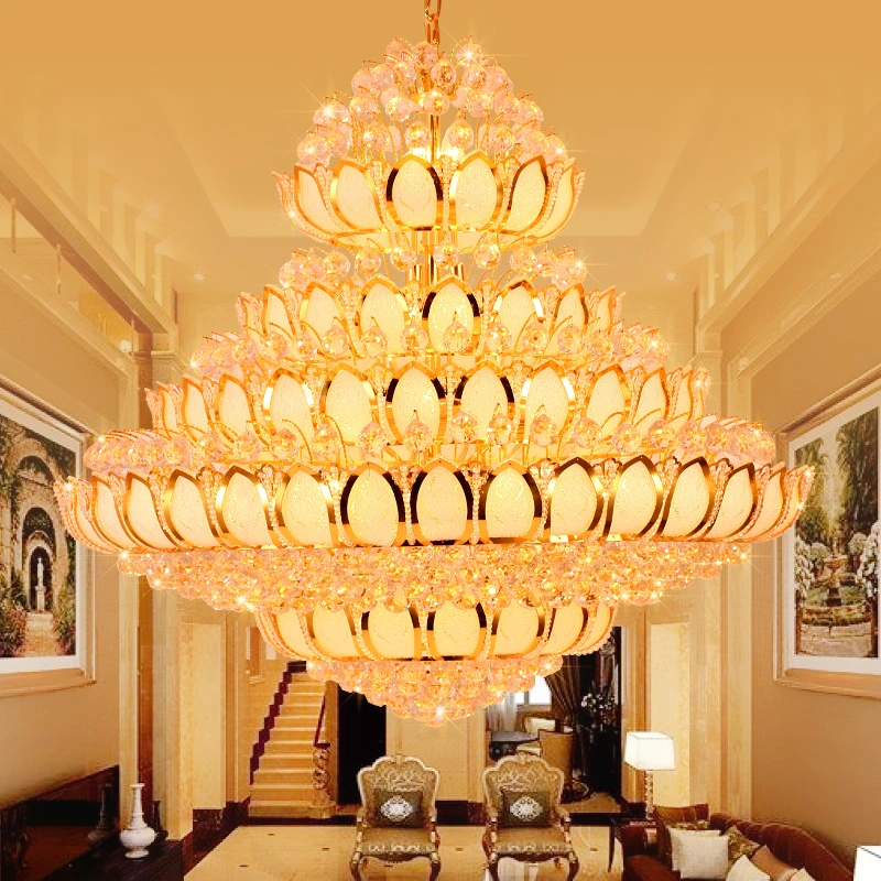 Big Candle Chandelier Pendant Hotel Project Pendant Lighting (WH-NC-11)