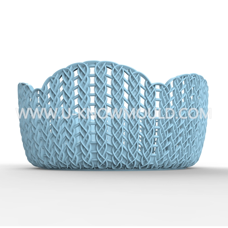 Plastic Rattan Fruit and Vegetable Basket Mold/Plastic Basket Mould