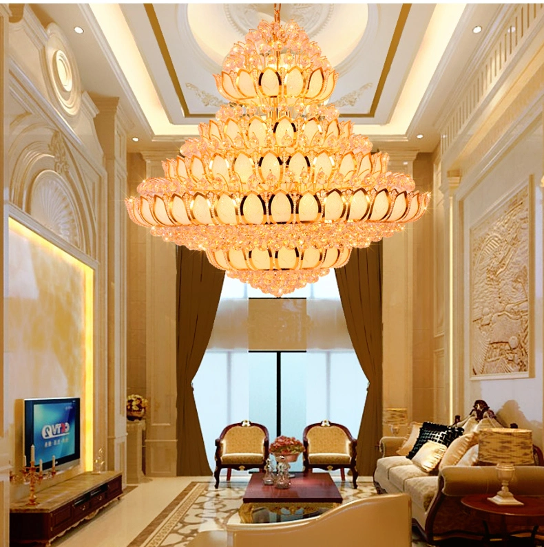 Big Candle Chandelier Pendant Hotel Project Pendant Lighting (WH-NC-11)