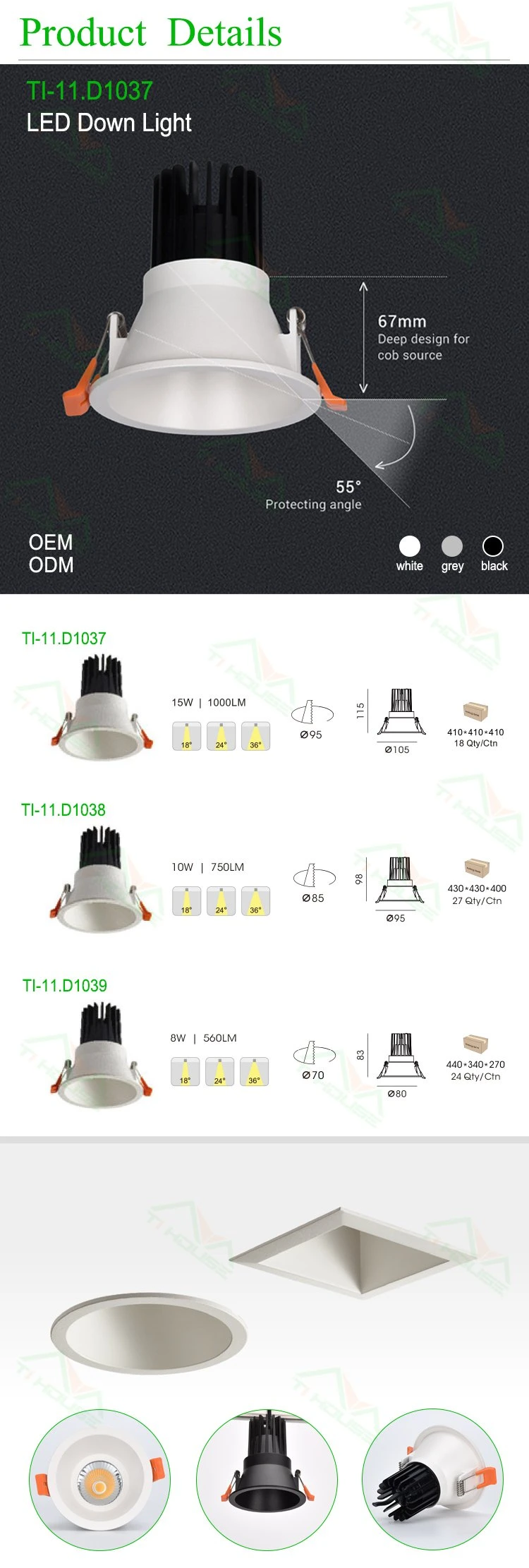 LED Down Light Fixtures Manufacturers LED Down Light Fixtures