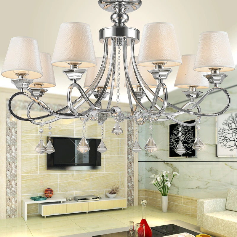 Porcelain Crystal Chandelier for Indoor Home Hanging Light Fixtures (WH-MI-35)