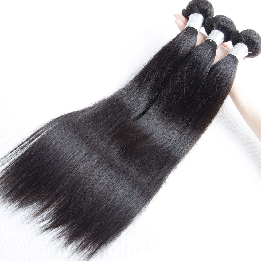 Peruvian Virgin Remy Hair Weave Natural Hair Straight Weave