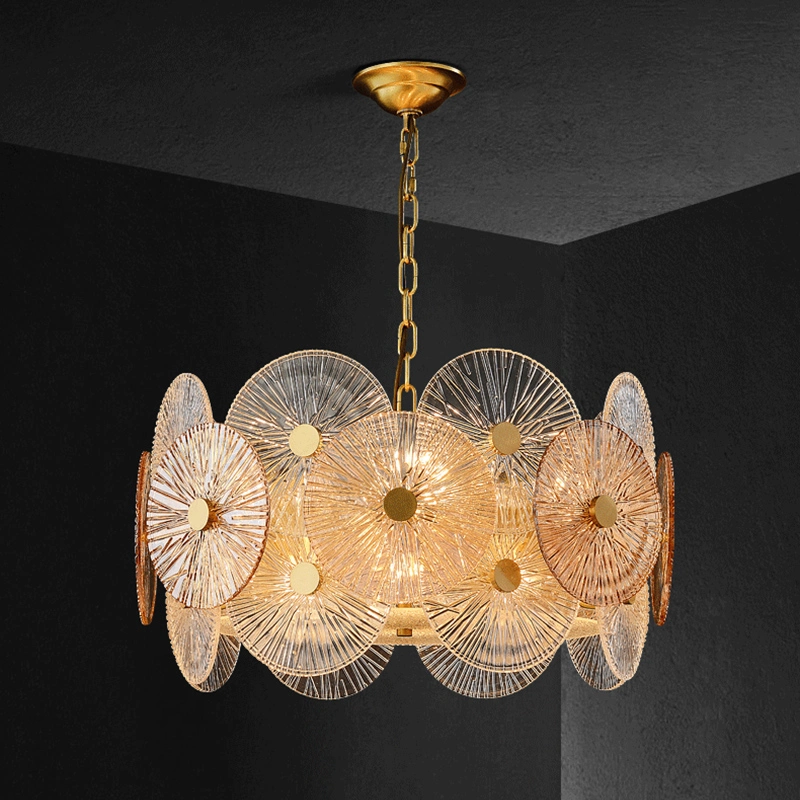 Chandelier Retro Style Hotel Lobby Lamp Pendant Lamp Bedroom Lamp