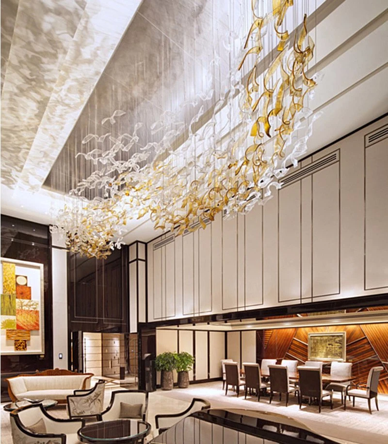 Large Custom Hotel Lobby Chandelier