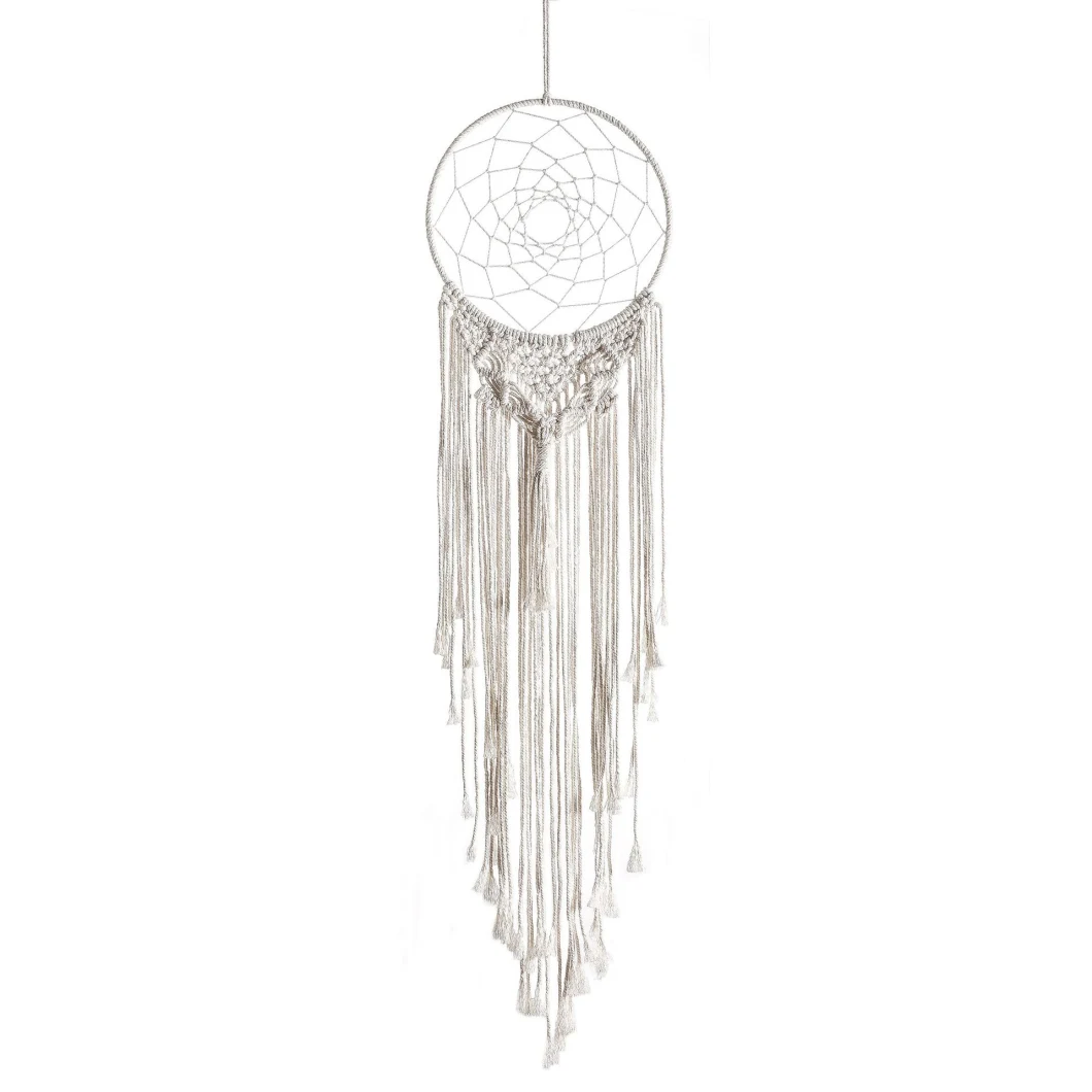 Wholesale Bohemian Large Dreamcatcher Light Feather Decoration Dream Catcher Pendant