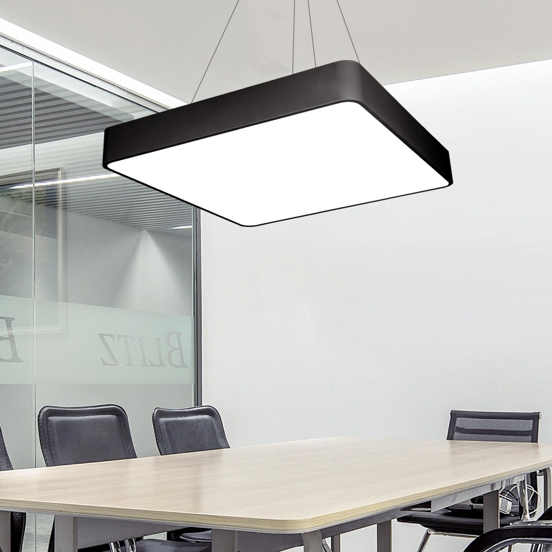 600*600mm Chandelier Lighting Square Light Industrialstyle Office Lighting Meeting Room Office Light Cybercafe Lamp