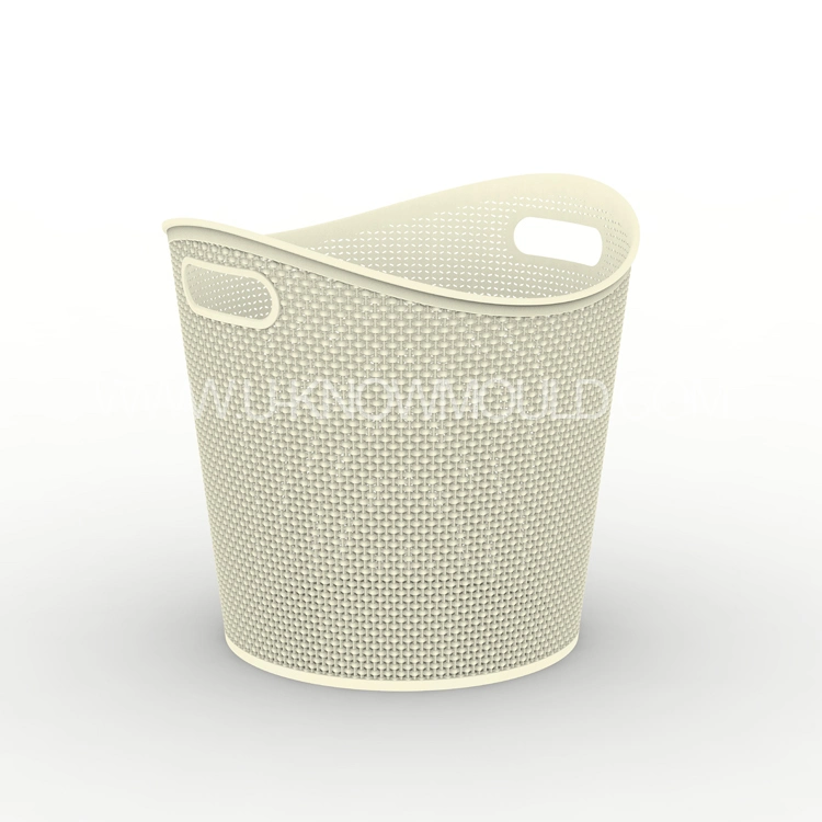 Plastic Rattan Basket Injection Mould Plastic Household Basket Mold