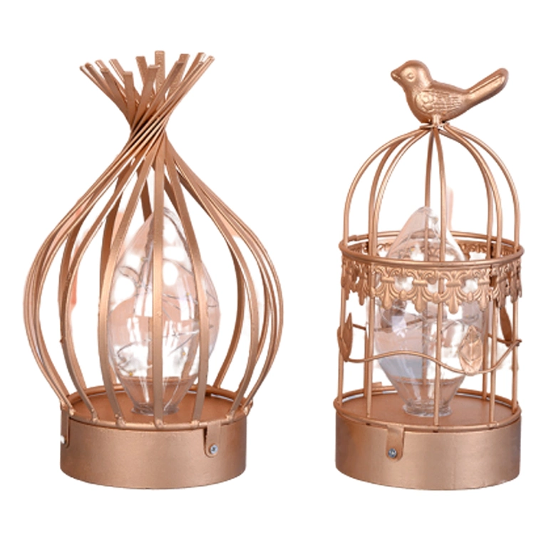 Metal Pendant Lamp Bird Cage Ceiling Light Bedroom Chandelier Living Room Lighting Fixtures for Wall Decoration