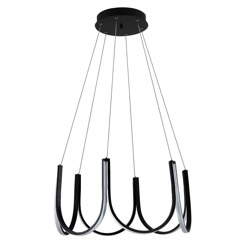 Black Metal Pendant Lamp Ceiling Lamp Living Room Lamp LED