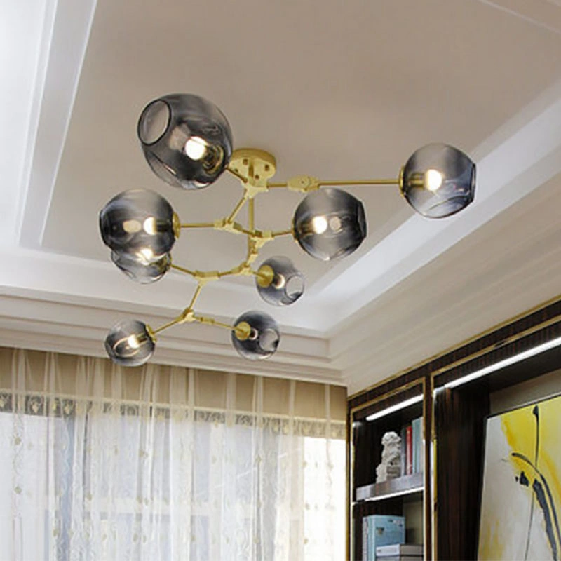 American Postmodern Living Room Dining Room Lighting Bedroom Chandelier Pendant Lighting