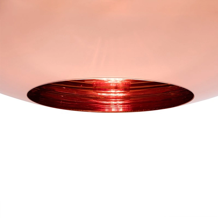 Hot Sale Nordic Round Glass Pendant Lights Modern Creative Chandelier Lamp Plating Glass Hanging Pendant Light