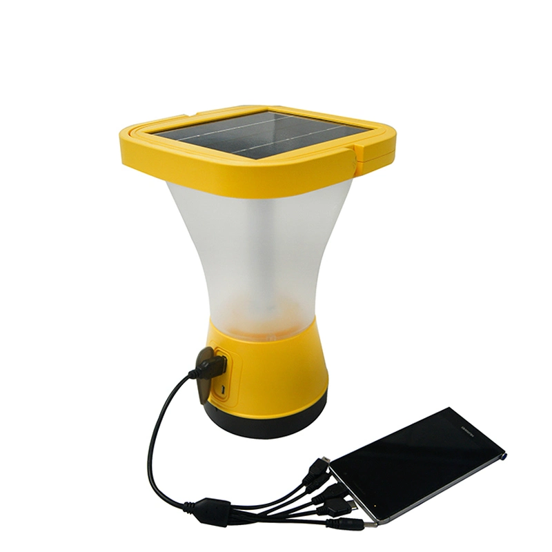 Solar Hanging Camping Lanterns with Phone Charging