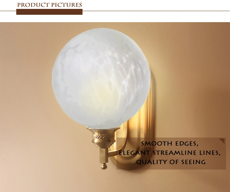 Wholesale Indoor Frosted Mouth Blown Glass Lampshades