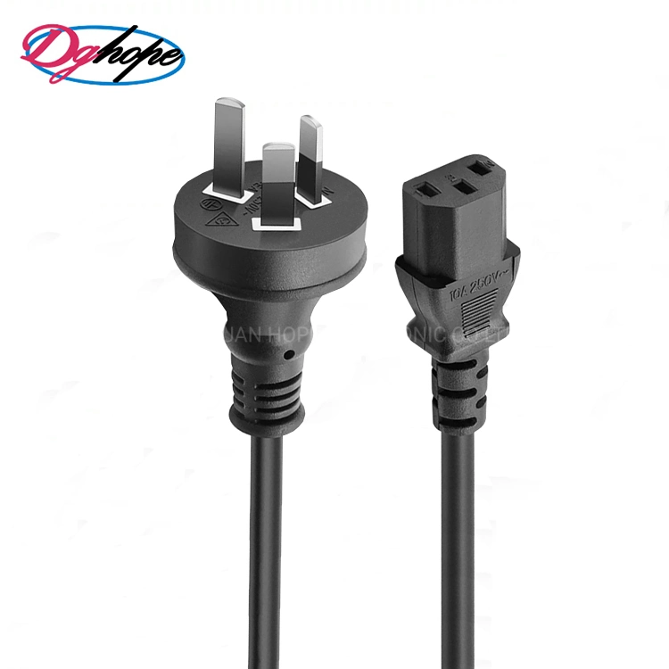 Au Lamp Cord Australia 3 Pin Plug Aus Salt Lamp Cords IEC C13 SAA Cord Australia Power Cord IEC C15