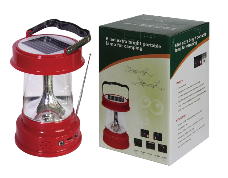 Facotry Price Solar Energy Camping Lantern Solar Lanterns LED Solar Lantern&Solar Camping Lantern with Charger