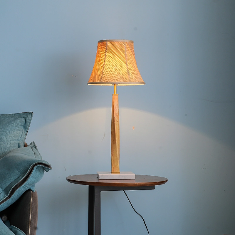 Rural Style Wooden Design Floor Lamp Table Lamp Bedside Lamp