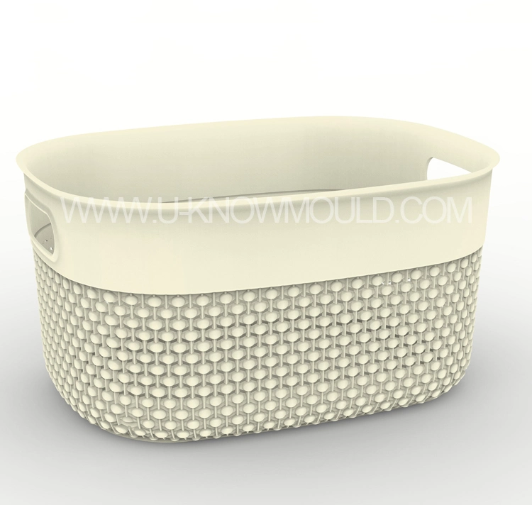 Plastic Portable Rattan Plastic Basket Mold/Plastic Injection Basket Mould