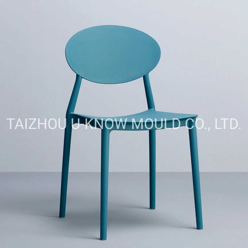 Fashion Plastic Armless Chair Injection Mould Plastic Backrest Chair Mold