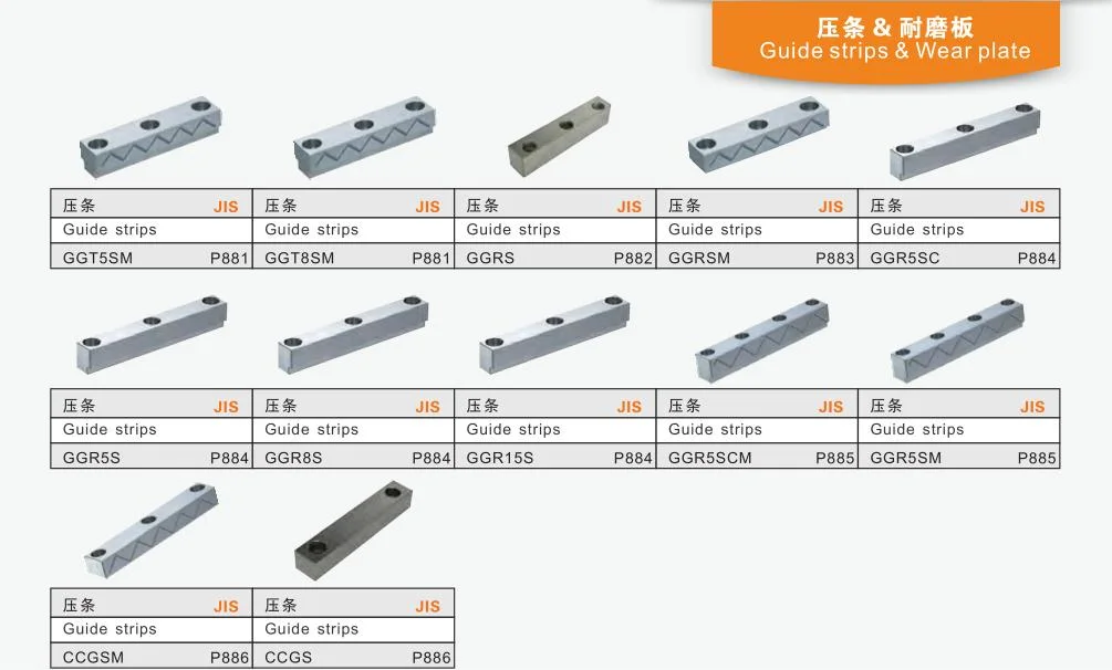 Dt1481 Plastic Injection Mold Parts Oil-Free Plain Guide Strips