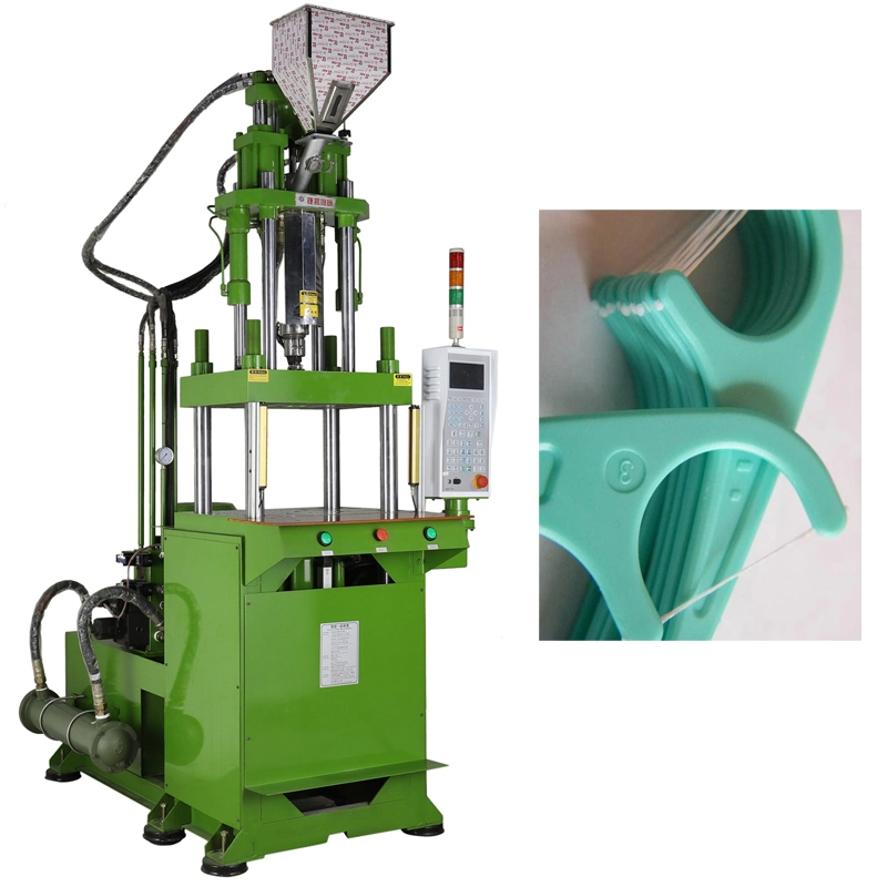 Custom Vertical Plastic Dental Floss Pick Injection Molding Equipment Manufacturing Machine