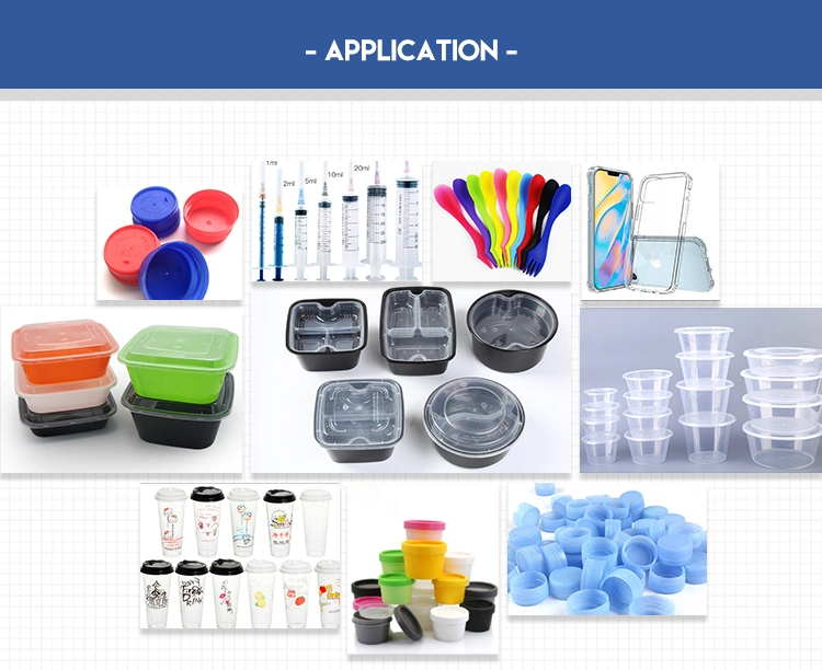 High Speed GF430kc Plastic Injection Molding Machine Plastic Bottle Cap Disposable Tableware Making Machine