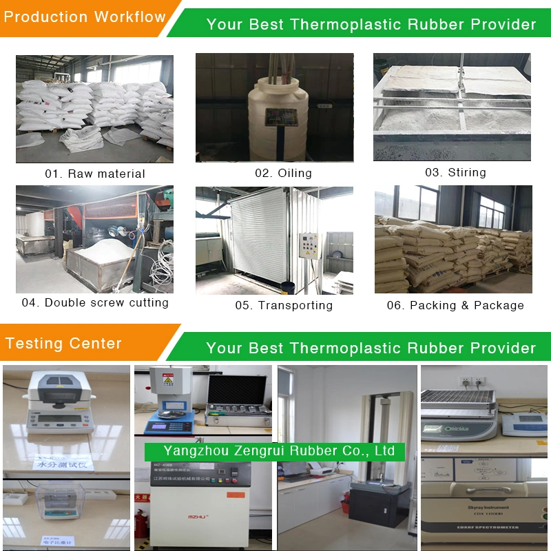 TPE TPR Thermoplastic Pellets Injection Molding TPE TPR TPV TPU Plastic Raw