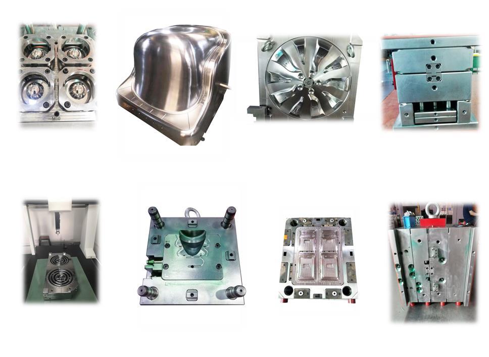 Thermoplastic HDPE Household Appliance Injection Molded Parts Plastic Mould