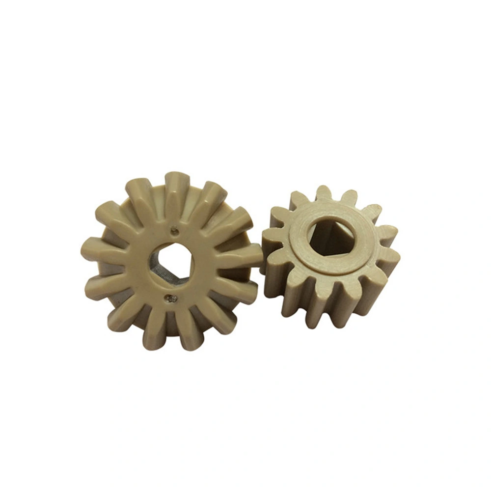 Low Friction POM Plastic Bevel Wheel Gear/Plastic Injection Mould Machine Part