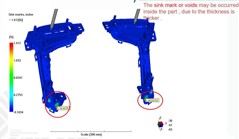 Competitive PP GF30 Car Audi Q5 Light Housing Plastic Injection Mold Maker