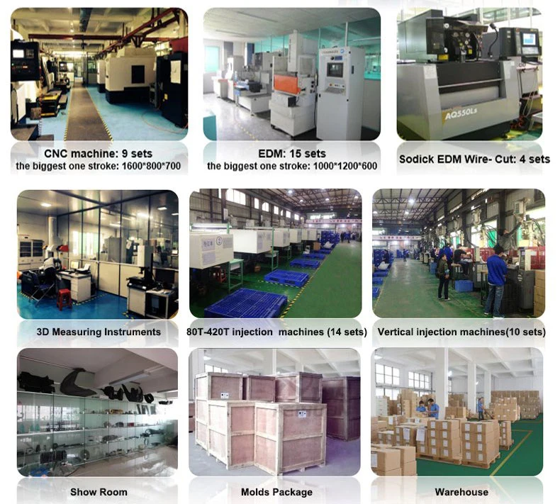 Plastic Injection Molded Parts Design Prototype Mold Maker in China