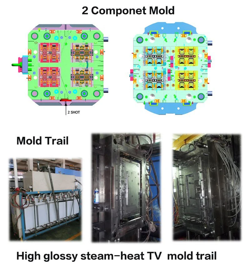 Plastic Injection Molded Parts Design Prototype Mold Maker in China