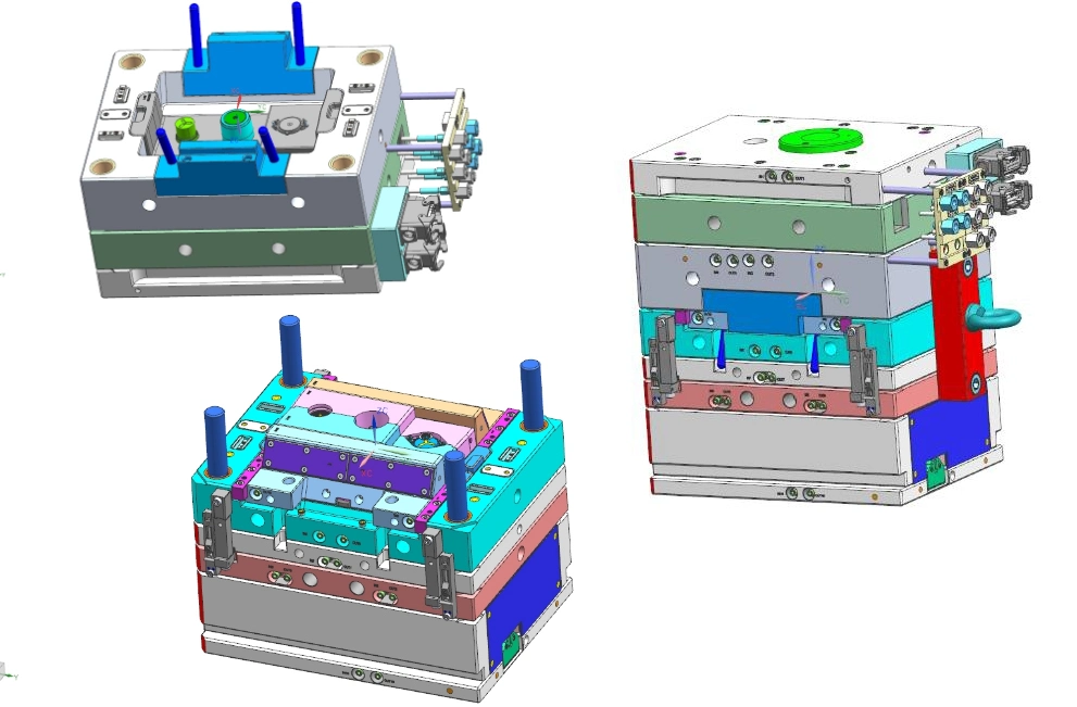 Plastic and Metal Insert Injection Moulding / Plastic Spare Parts / Auto Plastic Injection Mold Parts