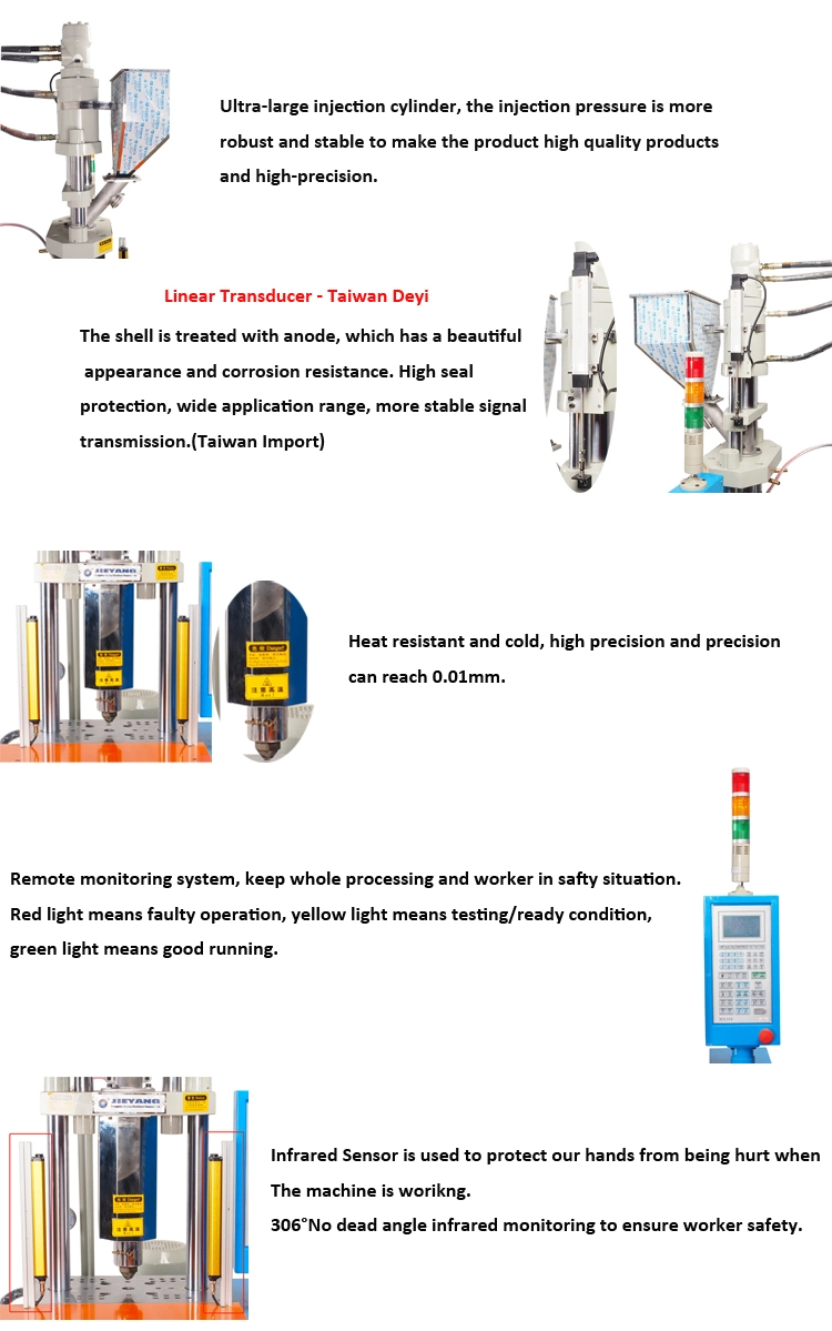 15t Small Business Manufacturing Vertical Plastic Injection Moulding Machine