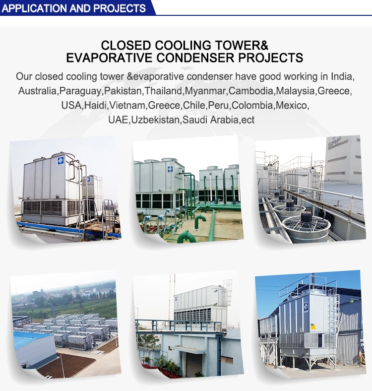 Industrial Injection Molding Machines Water Closed Cooling Tower