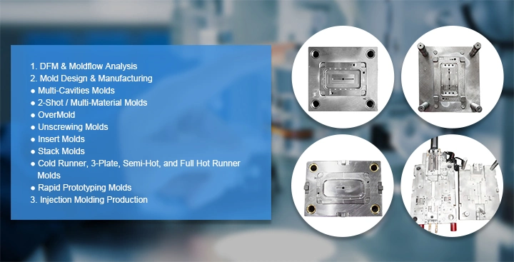 Electronics Metal Plastic Injection Mold Parts