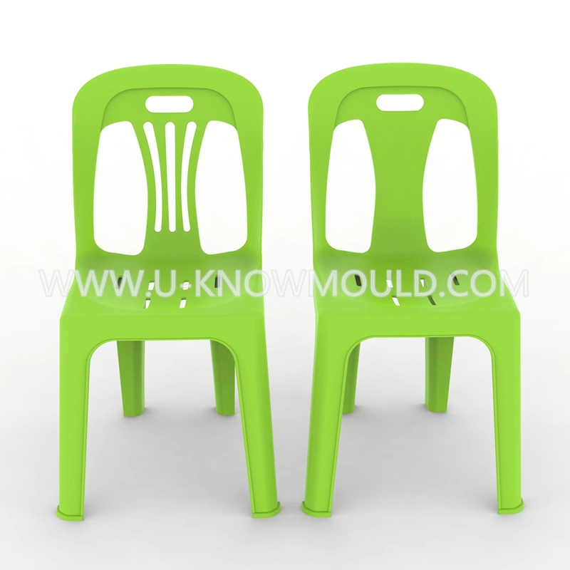 Professional Plastic Injection Chair Mould Armless Chair Mold